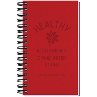 Executive 5 1/4" x 8 1/4" journal with leather like cover... from ASI 50873...