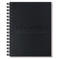 Executive 6 1/2" x 8 1/2" journal with supple leather like... from ASI 50873...