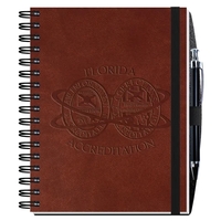 6 1/2" x 8 1/2" Executive Journal with Pen