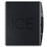 Executive 8 1/2" x 11" journal with leather like cover, 50... from ASI 50873...