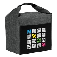 This soft cooler bag features w/ roll top closure & snap... from ASI 46420...