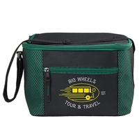 9" x 8" x 5" insulated lunch bag with top zipper... from ASI 62088...