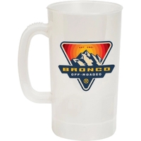 Durable 32 oz. plastic stein with custom RealColor360 imprint, perfect for......