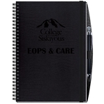 Embossed Academic Journal Planner with Pen