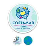 Globe Stock Shape Stickers