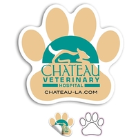 Paw Stock Shape Stickers