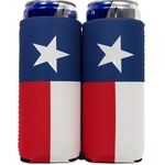Recycled Slim Neoprene Can Cooler - Full Color