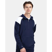 Holloway Limitless Quarter-Zip Hooded Pullover... from ASI 84358 S&S Activewear