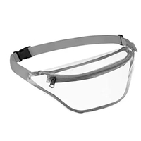 USA Inventory Stadium Approved 1 Zipper Clear Fanny Pack