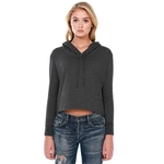 Womens CVC Cropped Hoodie