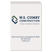 Stenographer notebook with 50 sheets and white chipboard back cover.... from...