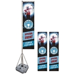13' Giant Flagpole Kit Double Sided