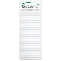 Scratch pad with 25 sheets of 50 lb. white offset paper... from ASI 50873...