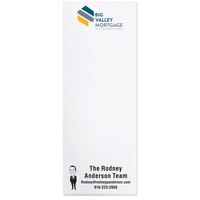 Scratch pad with 50 sheets of 50 lb. white offset paper... from ASI 50873...