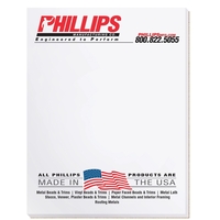 Full color scratch pad with 25 sheets of 60 lb. white... from ASI 50873...