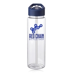 24 oz. Borneo Plastic Water Bottle with Carrying Handle