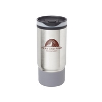 17oz. Rumble Ribbed Travel Mugs feature outer wall stainless steel with......