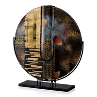 Oxford Artglass Award - Contoured Round