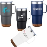 24 Oz Vacuum Sealed Camper Mug with Powdered Finish