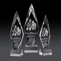 Manilow Award on Robson Base (3D) - Clear