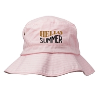 Little Cay Cotton Bucket Hat (Blank)