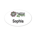 Full Color Name Badge w/ Personalization (3"X5") Oval