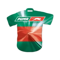 USA Made Waterproof Laminated Event Tag - T-Shirt Shape