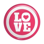 USA Made Round Celluloid Button (1")