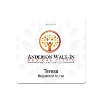 Full Color Name Badge w/ Personalization (3.125" x 3.375")