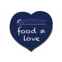 Heart-shaped badge with a 153-EZ pin fastener.... from ASI 59080 Halls & Company