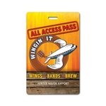 Laminated Event Tag - Rectangle