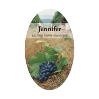 Rounded Oval Nameplate (4.625"x7.625")