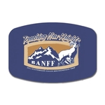 Laminated Name Badge - Arched Rectangle - No Personalization