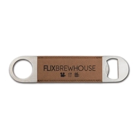 Laser Engraved Leatherette Bottle Opener (1.5"x7")