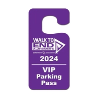 Permit hanger made of synthetic paper and with rounded corners.... from ASI...