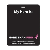 UV Inject Poly Blackboard Chalk Marker Write-On Name Badges