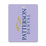 Screen Printed Poly Write-on Tag (3.5"x4.5") Rectangle