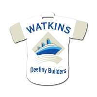 T-shirt tag with a tag slot and loop strap.... from ASI 59080 Halls & Company