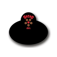 Blackboard Chalk Marker Write-On Name Badges - Oval w/ Bump