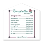 Premium UV Window Micro-Suction Cling Decal (3.5"x3.5") Hous