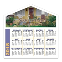 Vinyl Label Calendar (3.5" x 3.5") House