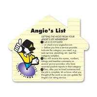 House-shaped label with a permanent adhesive backside.... from ASI 59080...