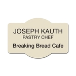 Deluxe Plastic Name Badge