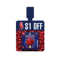 Shelf talker made of vinyl.... from ASI 59080 Halls & Company