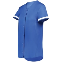 Ladies Cutter+ Full Button Softball Jersey