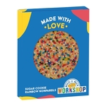 Window Box With Sugar Cookie With Rainbow Nonpareils