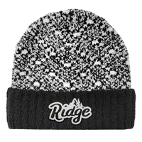 Rolled Fuzzy Beanie Caps