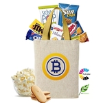 Eco Friendly Tote with Snacks