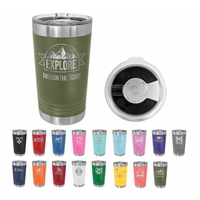 Polar Camel 16 oz Stainless Steel Tumbler with Upgraded magnetic lid... from...
