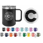 Polar Camel 15 oz Vacuum Insulated Mug with Magnetic Lid